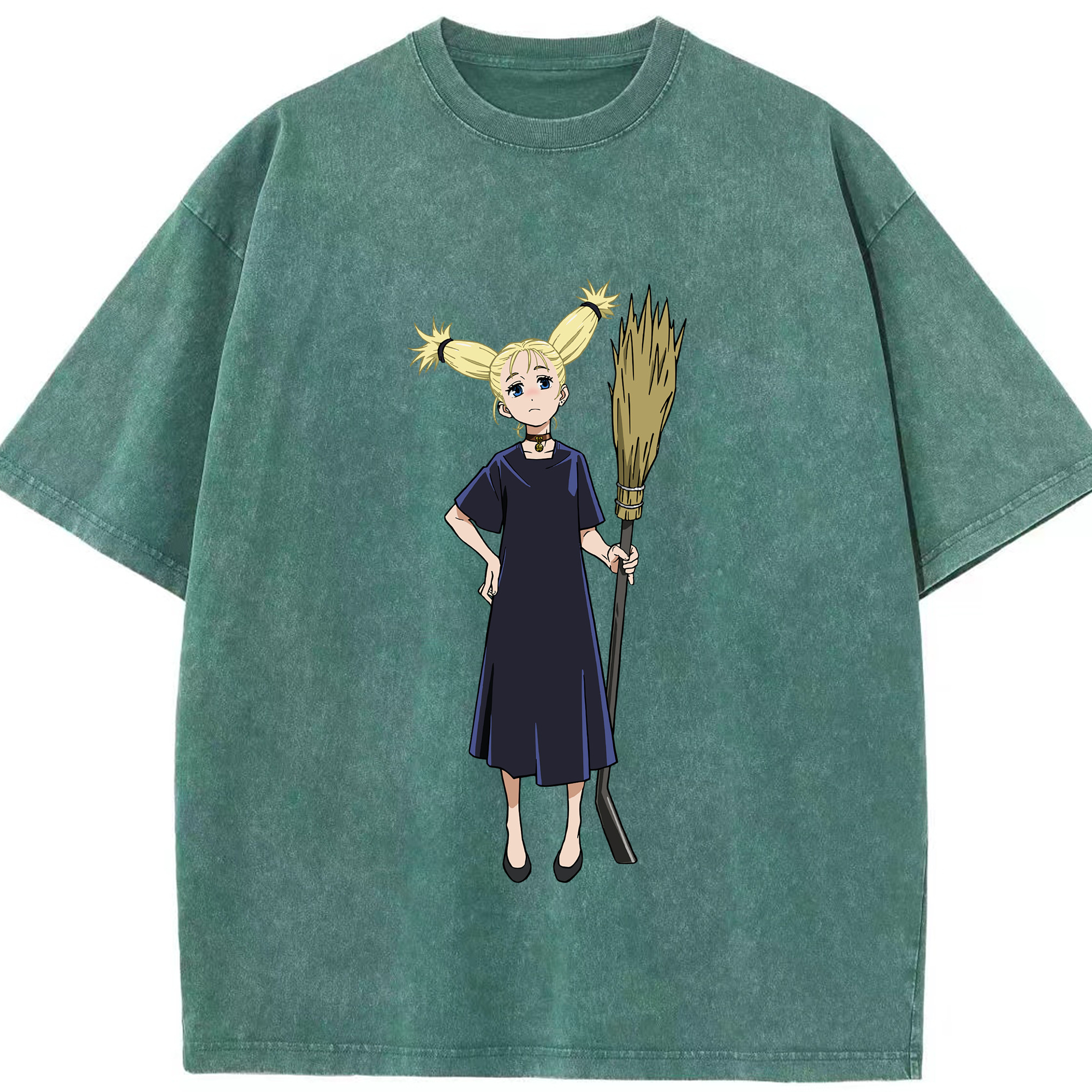 （画像用） 呪術廻戦 Jujutsu Kaisen 綿100% ヴィンテージ風 半袖Tシャツ（フロントプリント）